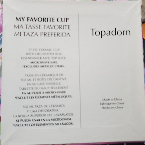 TOPADORN 17OZ CERAMIC CUP - Picture 8 of 10